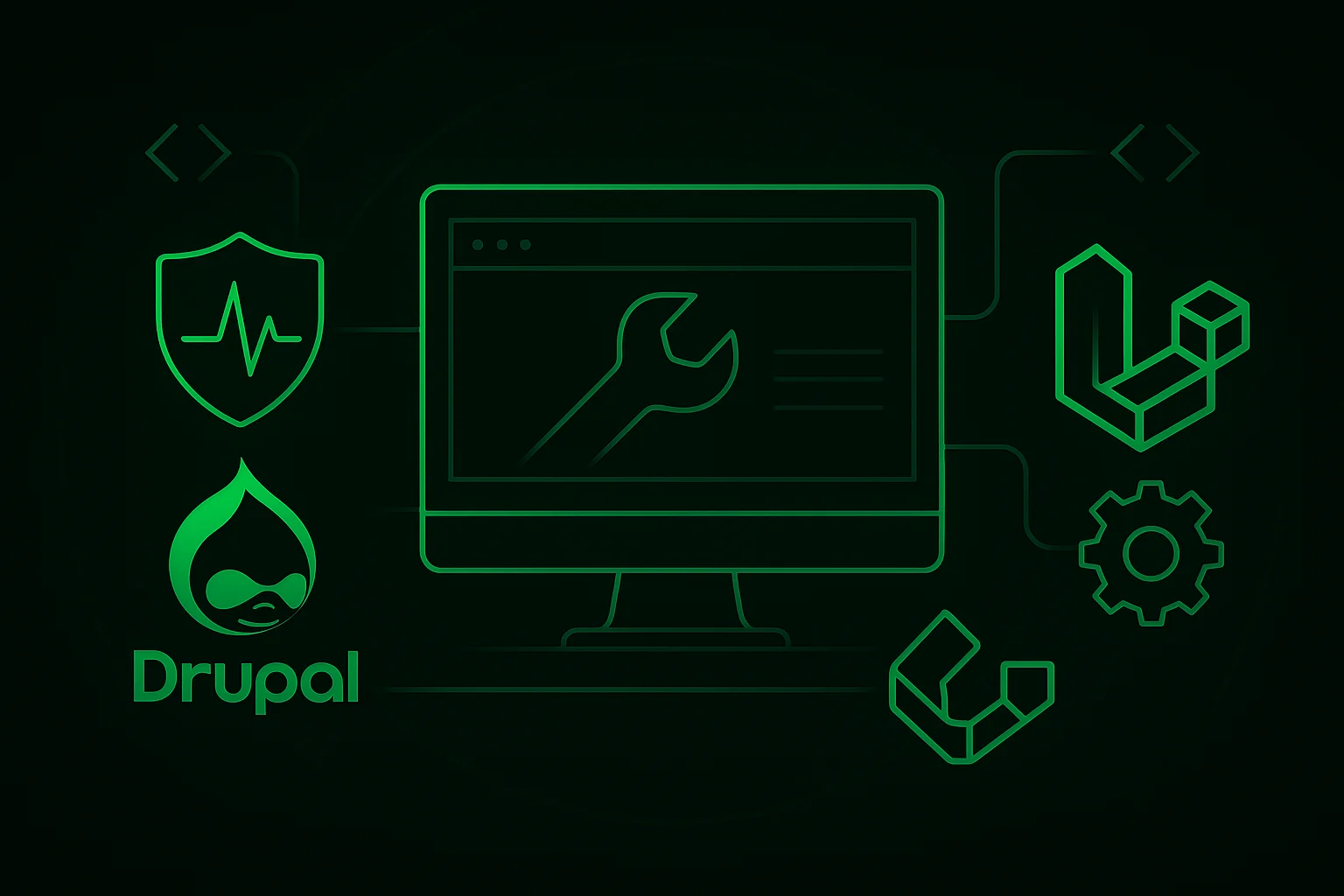 Поддержка и сопровождение сайтов (Drupal / Laravel)